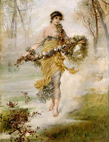 friedrich august von kaulbach flora